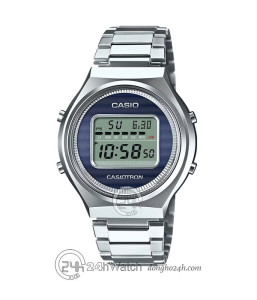 Đồng hồ Casiotron 50th Anniversary Limited Edition TRN-50-2A - Nam - Solar (Năng Lượng Ánh Sáng) Dây Kim Loại - Chính Hãng - Size 39.1mm