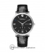 Đồng hồ Tophill TA057G.PB1197 - Nam - Kính Sapphire - Quartz (Pin) Dây Da - Chính Hãng