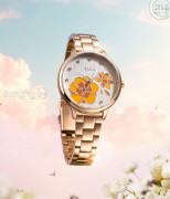 Đồng hồ Saga Chroma Dance 54390-LGWTLG-2 - Nữ - Quartz (Pin) - Mặt Số Đổi Màu - Đính Pha Lê - Size Mặt 34mm