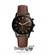 Đồng hồ Fossil Townsman FS5437 - Nam - Quartz (Pin) Dây Da - Chính Hãng - Size 44mm
