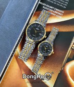SRWATCH Cặp (SG1073.1201TE - SL1073.1201TE) Kính Sapphire - Quartz (Pin)  Chính Hãng