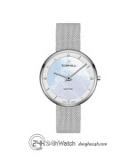 Đồng hồ Tophill TS029L.S1252 - Nữ - Kính Sapphire - Quartz (Pin) Dây Kim Loại - Chính Hãng - Size 28mm
