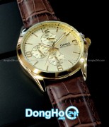Đồng hồ Casio MTP-V301GL-9A - Nam - Quartz (Pin) Dây Da - Chính Hãng