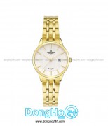 SRWATCH SL10051.1402PL - Nữ - Kính Sapphire - P-Light (Năng Lượng Ánh Sáng) Dây Kim Loại - Chính Hãng