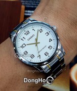 Đồng hồ Casio MTP-V001SG-9B - Nam - Quartz (Pin) Dây Kim Loại - Chính Hãng