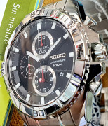 Đồng hồ Seiko Criteria SNDF17P1 - Nam - Kính Sapphire - Quartz (PIn) Dây Kim Loại - Chính Hãng - Size 45mm