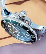 Đồng hồ Seiko Prospex Diver's SNE579P1 - Nam - Solar (Năng Lượng Ánh Sáng) Dây Kim Loại - Chính Hãng - Size Mặt 43.5mm