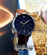 Fossil Neutra FS5453 - Nam - Quartz (Pin) Dây Da - Chính Hãng