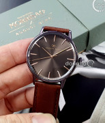 Đồng hồ August Berg 10240C07LBN11 - Nam - Kính Sapphire - Quartz (Pin) Dây Da - Chính Hãng - Size 40mm