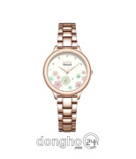 Đồng hồ Saga Chroma Dance 54390-LGCRLG-2 - Nữ - Quartz (Pin) - Mặt Số Đổi Màu - Đính Kim Cương - Size Mặt 34mm