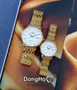 SRWATCH Cặp (SG1072.1402TE - SL1072.1402TE) Kính Sapphire - Quartz (Pin)  Chính Hãng