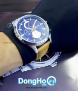 Casio Edifice EFV-520L-2AV - Nam - Quartz (Pin) Dây Da - Chính Hãng