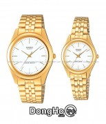 Đồng hồ Casio Cặp (MTP-1129N-7A - LTP-1129N-7A) Quartz (Pin) Dây Kim Loại - Chính Hãng