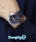 Casio Edifice EFR-526L-2AV - Nam - Quartz (Pin) Dây Da - Chính Hãng