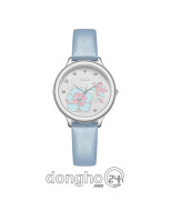 Đồng hồ Saga Chroma Dance 54390-SVWTBL-2 - Nữ - Quartz (Pin) - Mặt Số Đổi Màu - Đính Pha Lê - Size Mặt 34mm