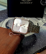 Đồng hồ Newsky NS5016G.S01 - Nam - Kính Sapphire - Quartz (Pin) Dây Kim Loại - Chính Hãng - Size 34*44mm