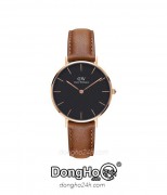Đồng hồ Daniel Wellington Petite Durham Size 32mm DW00100166 - Nữ - Quartz (Pin) Dây Da - Chính Hãng