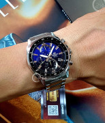 Đồng hồ Casio Edifice EFV-600D-2AV - Nam - Quartz (Pin) Dây Kim Loại - Chính Hãng - Size 43.8mm