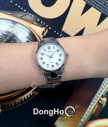Casio Cặp (MTP-1303D-7BV - LTP-1303D-7BV) Quartz (Pin) Dây Kim Loại - Chính Hãng