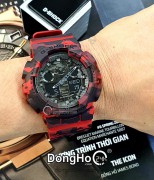 Đồng hồ Casio G-Shock GA-100CM-4A - Nam - Quartz (Pin) Dây Nhựa - Chính Hãng