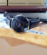 Đồng hồ Casio MTP-VT01L-1BUDF - Nam - Quartz (Pin) Dây Da - Chính Hãng