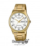 Đồng hồ Casio MTP-V006G-7B - Nam - Quartz (Pin) Dây Kim Loại - Chính Hãng