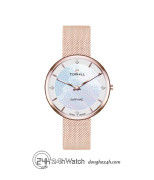 Đồng hồ Tophill TS029L.S3252 - Nữ - Kính Sapphire - Quartz (Pin) Dây Kim Loại - Chính Hãng - Size 28mm