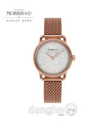 Đồng hồ August Berg M1WB0926A20MRG - Nữ - Kính Sapphire - Quartz (Pin) Dây Kim Loại - Chính Hãng - Size 26mm