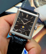 Đồng hồ Casio MTP-M105L-1AV - Nam - Quartz (Pin) Dây Da - Chính Hãng - Size 33*45mm