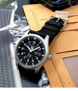 Đồng hồ Seiko 5 Sports SNZG15J1 - Nam - Automatic (Tự Động) Dây Vải - Chính Hãng