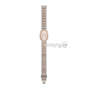 Đồng hồ Saga Stella 72109-RGMWTTR-2 - Nữ - Quartz (Pin) Đính Pha Lê - Mặt Số 28mm x 35mm