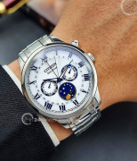 Đồng hồ Citizen Moonphase AP1050-81A - Nam - Kính Sapphire - Eco-Drive (Năng Lượng Ánh Sáng) Chính Hãng - Size 42mm