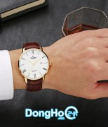 SRWATCH Cặp (SG1054.4102TE - SL1054.4102TE) Kính Sapphire - Quartz (Pin)  Chính Hãng
