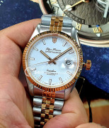 Đồng hồ Olym Pianus OP89322AGSR-T-CV - Nam - Kính Sapphire - Automatic (Tự Động) Dây Kim Loại - Chính Hãng - Size Mặt 40mm