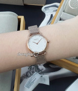 Đồng hồ August Berg M1WB0926A20MRG - Nữ - Kính Sapphire - Quartz (Pin) Dây Kim Loại - Chính Hãng - Size 26mm