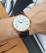 Đồng hồ Orient FUG1R006W9 - Nam - Quartz (Pin) Dây Da - Chính Hãng - Size 40.5mm
