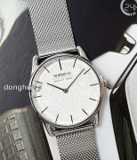 Đồng hồ August Berg M1ST0538E20MSL - Unisex - Kính Sapphire - Quartz (Pin) Dây Da - Chính Hãng - Size 38mm