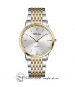 Đồng hồ Tophill TA058G.S6652 - Nam - Kính Sapphire - Quartz (Pin) Dây Kim Loại - Chính Hãng