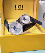 Đồng hồ Cặp KOI Moonphase (K006.403.65.2.05.03.07 - K006.103.65.2.05.03.07) - Kính Sapphire – Quartz (Pin) - Mặt Số (39mm - 29mm)