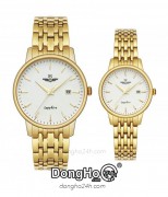 SRWATCH Cặp (SG1072.1402TE - SL1072.1402TE) Kính Sapphire - Quartz (Pin)  Chính Hãng