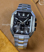 Đồng hồ Police Matrix 13166JS/02M - Nam - Quartz (Pin) Dây Kim Loại - Chính Hãng - Size Mặt 35*40mm