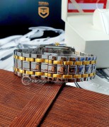 Đồng hồ Tophill TW080G.S6152 - Nam - Kính Sapphire - Quartz (Pin) Dây Kim Loại - Chính Hãng