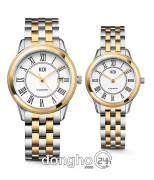 Đồng hồ Cặp Koi Flagship (K007.101.09.03.03.11.04 - K007.401.64.50.03.11.04) - Kính Sapphire - Quartz (Pin 10 Năm) - Mặt Số 38.5mm - 30mm