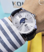 Đồng hồ Cặp KOI Moonphase (K006.403.65.2.05.03.07 - K006.103.65.2.05.03.07) - Kính Sapphire – Quartz (Pin) - Mặt Số (39mm - 29mm)