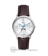 Đồng hồ Fossil Neutra Moonphase FS5905 - Nam - Quartz (Pin) Dây Da - Chính Hãng - Size 42mm