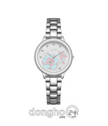 Đồng hồ Saga Chroma Dance 54390-SVWTSV-2 - Nữ - Quartz (Pin) - Mặt Số Đổi Màu - Đính Pha Lê - Size Mặt 34mm