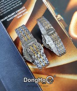SRWATCH Cặp (SG1073.1201TE - SL1073.1201TE) Kính Sapphire - Quartz (Pin)  Chính Hãng