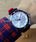 Đồng hồ G-Kinze GK2001MT - Nam - Kính Sapphire - Quartz (Pin) Dây Cao Su- Chính Hãng - Size Mặt 43mm