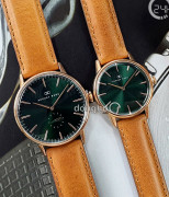 Đồng hồ August Berg Cặp (10140A11LBN20 - 10232A11LBN20) Kính Sapphire - Quartz (Pin) Dây Da - Chính Hãng