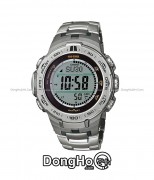 Đồng hồ Casio Protrek PRW-3100T-7DR - Nam - Tough Solar (Năng Lượng Ánh Sáng) Dây Vỏ Titanium - Chính Hãng